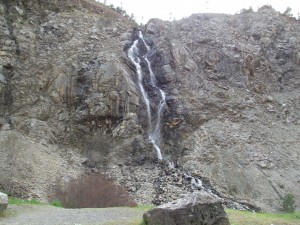 Waterfall on the drive