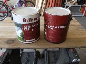 paint from the coop